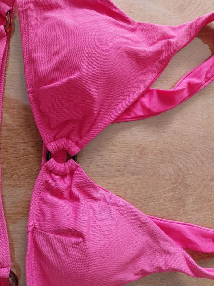 Maillot de bain rose fushia XXL 2 pièces - photo numéro 4