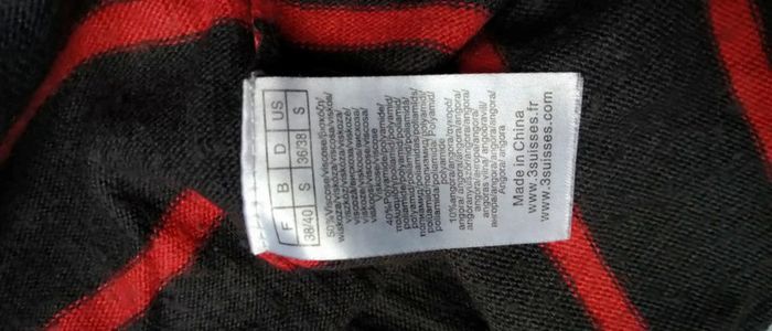 Pull long à rayures avec poche et fermeture éclair gris femme 3 suisses - photo numéro 16