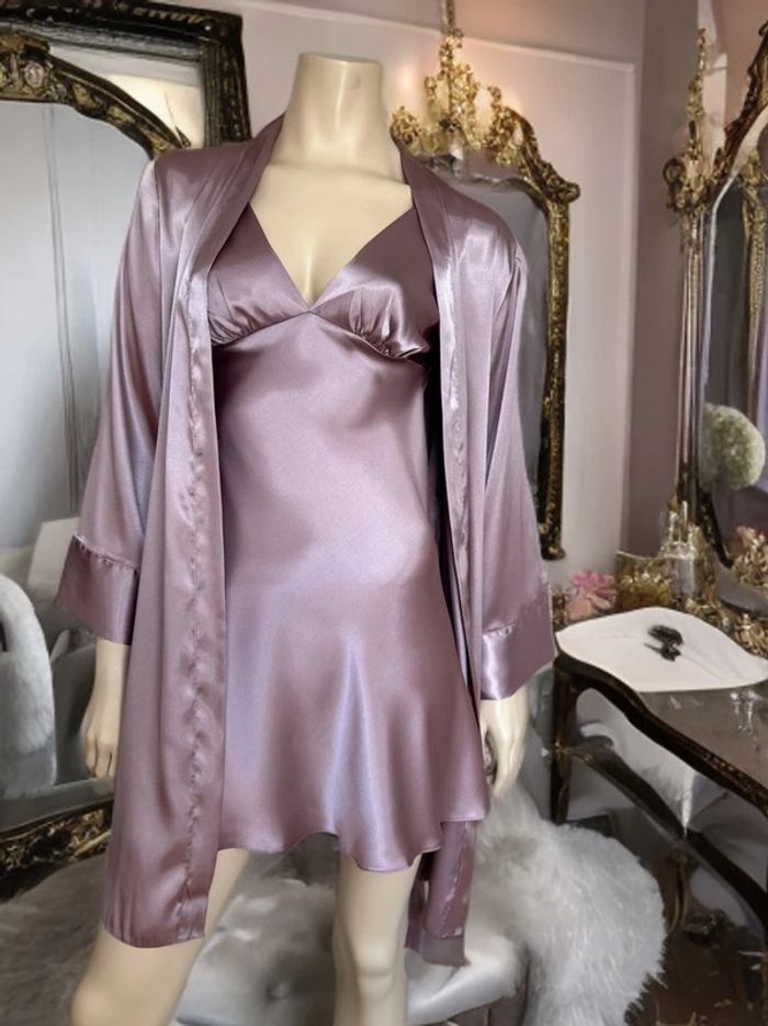 Ensemble peignoir nuisette - photo numéro 2