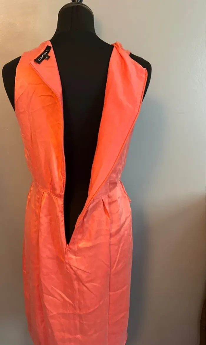Robe Caroll 100% soie - photo numéro 3