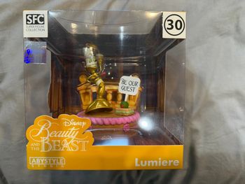 Figurine Lumière « la belle et la bête »