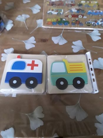 Puzzle en bois lot de 2