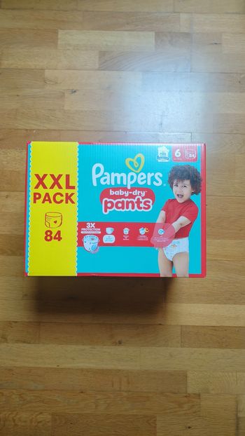 1 xxl pack Pampers baby dry pants taille 6
