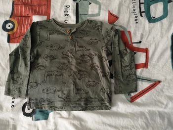 T-shirt manches longues 24 mois