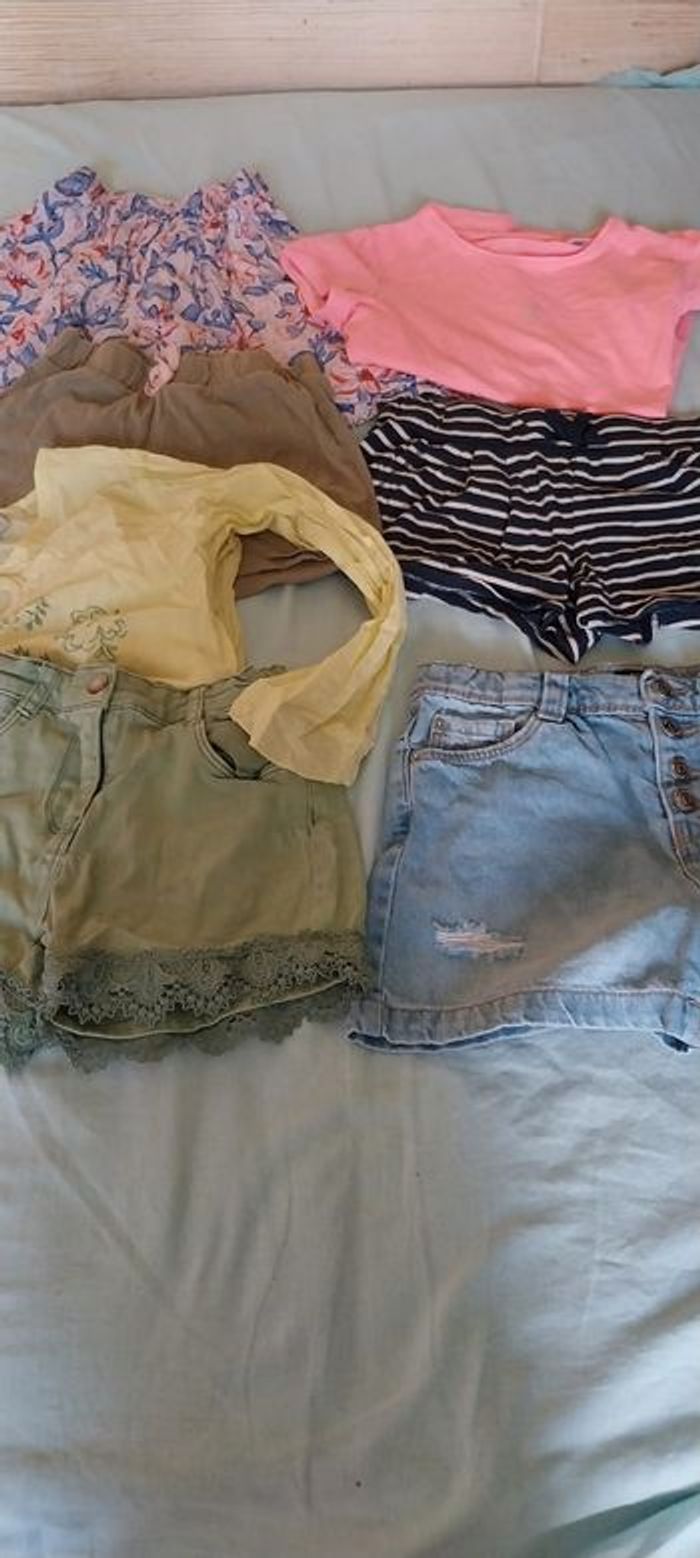 1 lot de  32  vêtements fille 8  ans - photo numéro 4