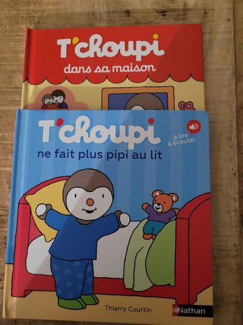 Lot de deux livre tchoupi