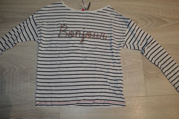 Tee shirt manches longues fin Bonjour Orchestra 6 ans