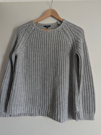 Pull gris clair femme taille M Kiabi en parfait état 