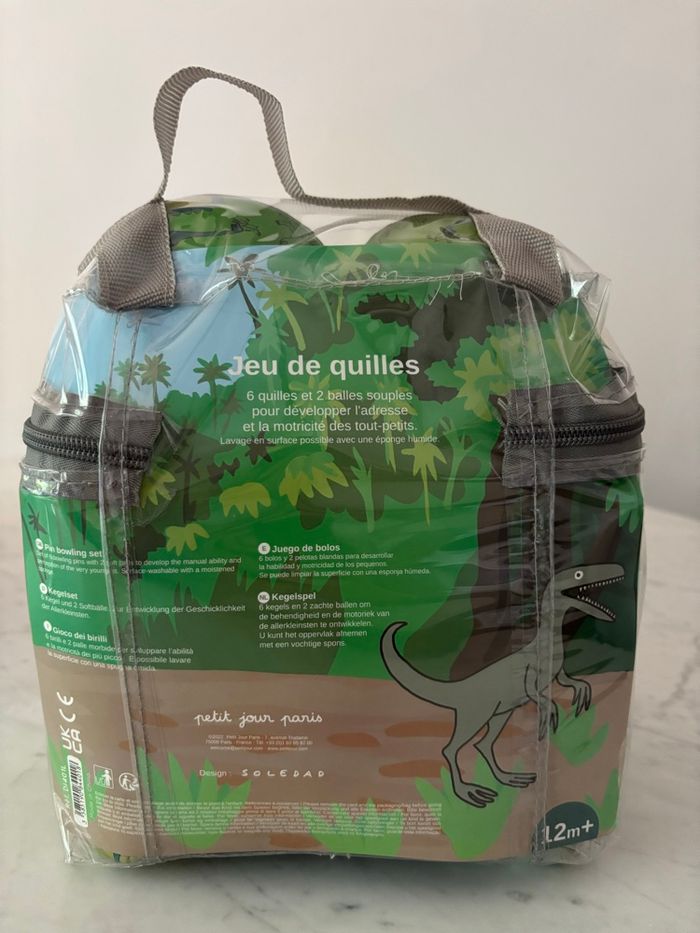 Jeu de quilles Dinosaures Petit Jour Paris - photo numéro 2