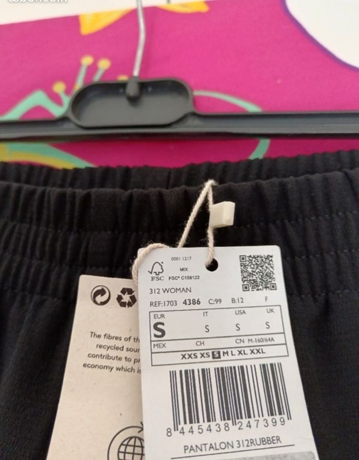 Pantalon fluide mango noir S neuf - photo numéro 8