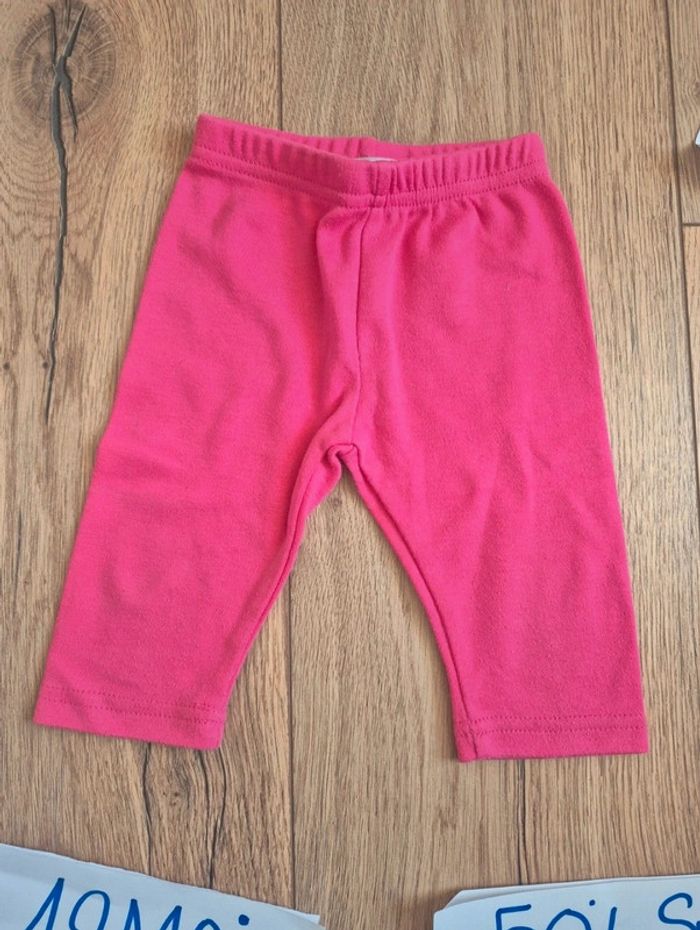 Lot bas fille 12 mois shorts bloomer et Legging pantacourt détente - photo numéro 10