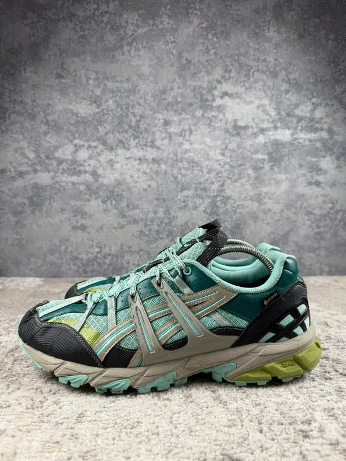 Asics HS4-S Gel Sonoma 15-50 x Kiko Kostadinov Gore-Tex - Blue & Green & Black - photo numéro 5