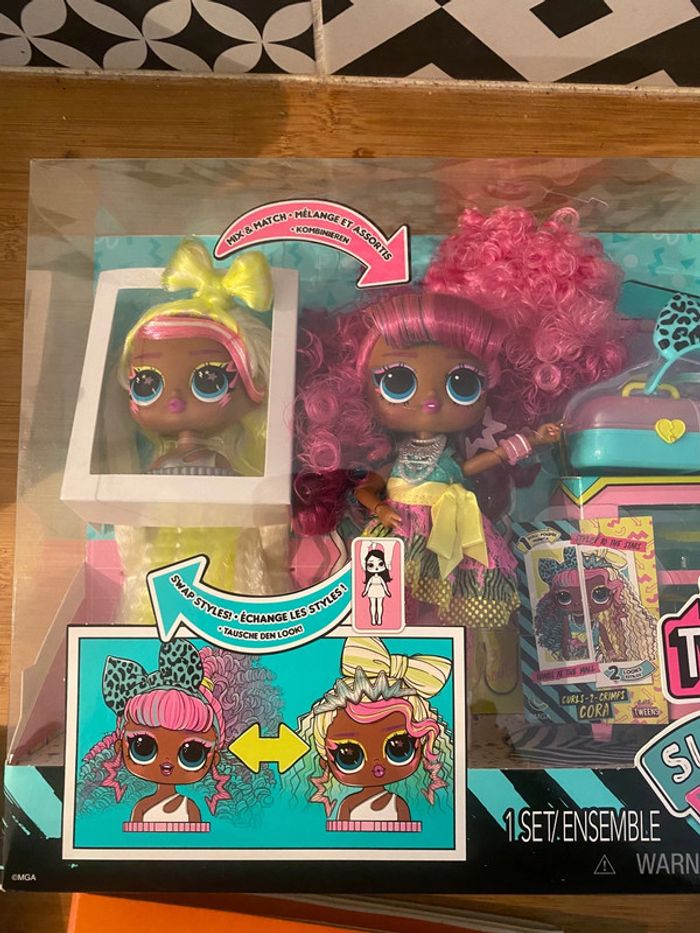 Lot poupées LOL Tweens Cora + Bailey + style my hair - photo numéro 6