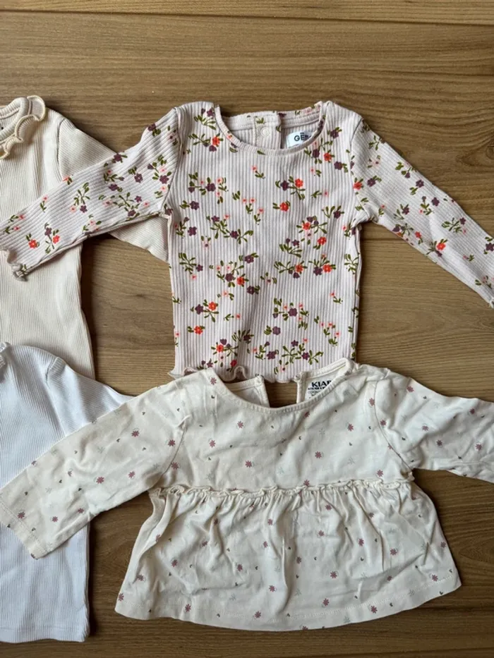T-shirt manches longues bébé - photo numéro 3