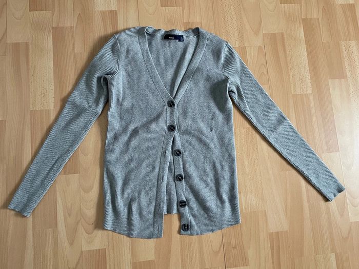 Gilet grossesse gris - photo numéro 2