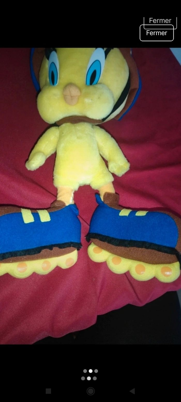 Très belle et grande peluche Titi p4