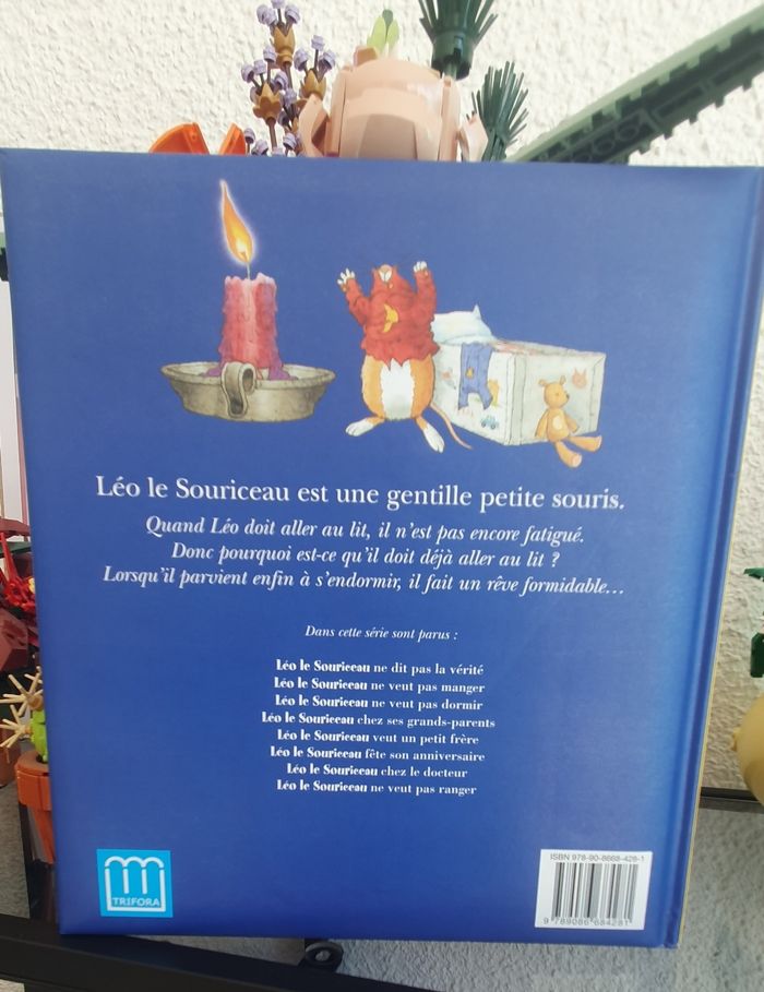 Livre Léo le souriceau ne veut pas dormir - photo numéro 2