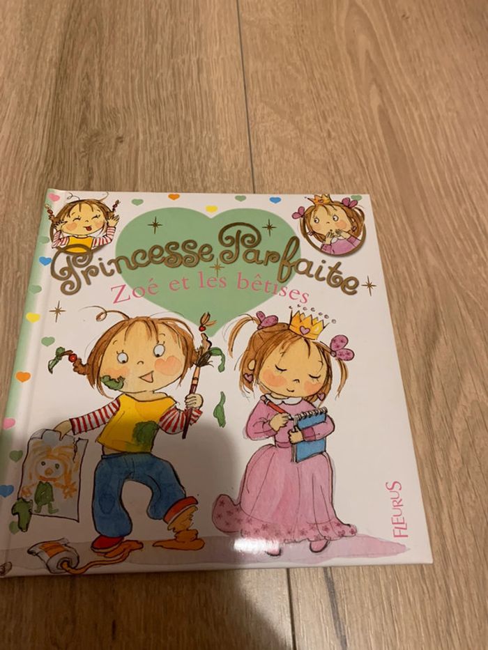 Livre Princesse parfaite Zoé et les bêtises