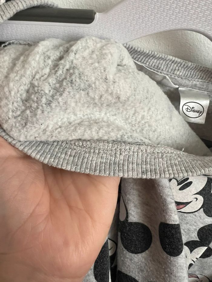 Robe H&M taille 6-8 ans tête de Mickey léopard - photo numéro 3