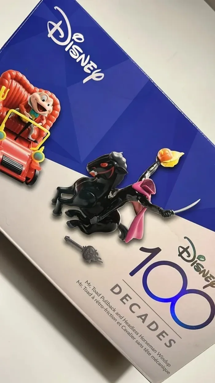 Figurine disney 100 ans mr toad et cavalier sans tête - photo numéro 4