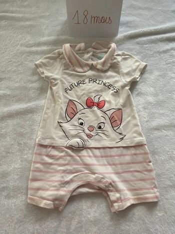 Pyjama grenouillère Marie 18 mois