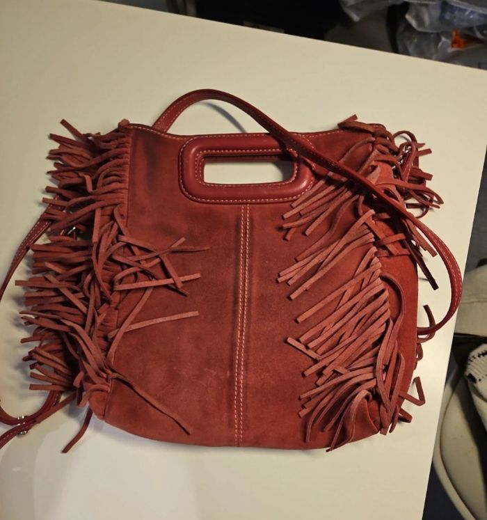 Sac maje framboise bordeaux - photo numéro 5