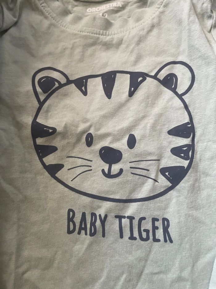 T shirt tigre - photo numéro 2