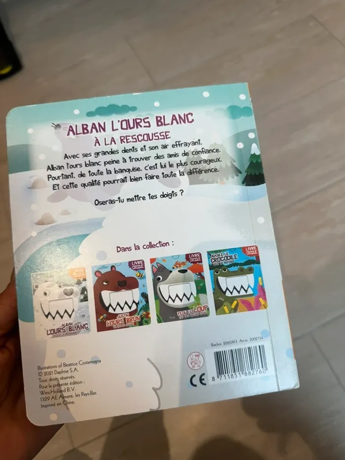 Livre cartonné "Alban l’ours blanc" - photo numéro 4
