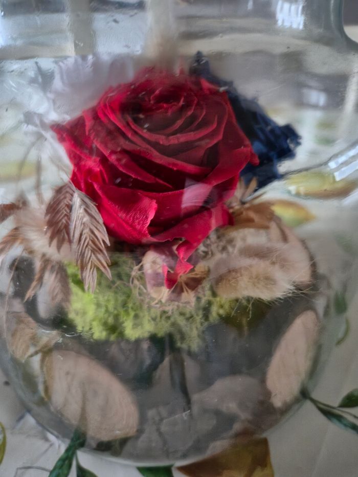 Decoration de table fleurs avec lumiere - photo numéro 4