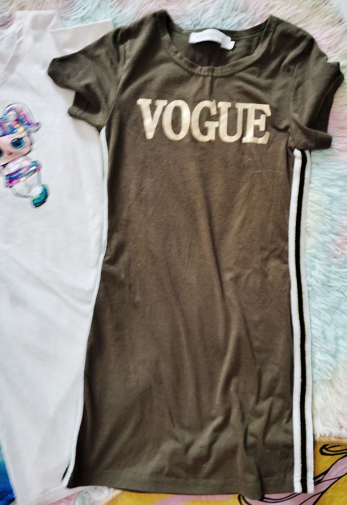 Lot 8 ans mode robes tuniques chicaprie vogue - photo numéro 2