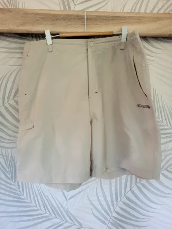 Short homme campri taille XL crème