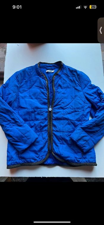 Veste bleu électrique