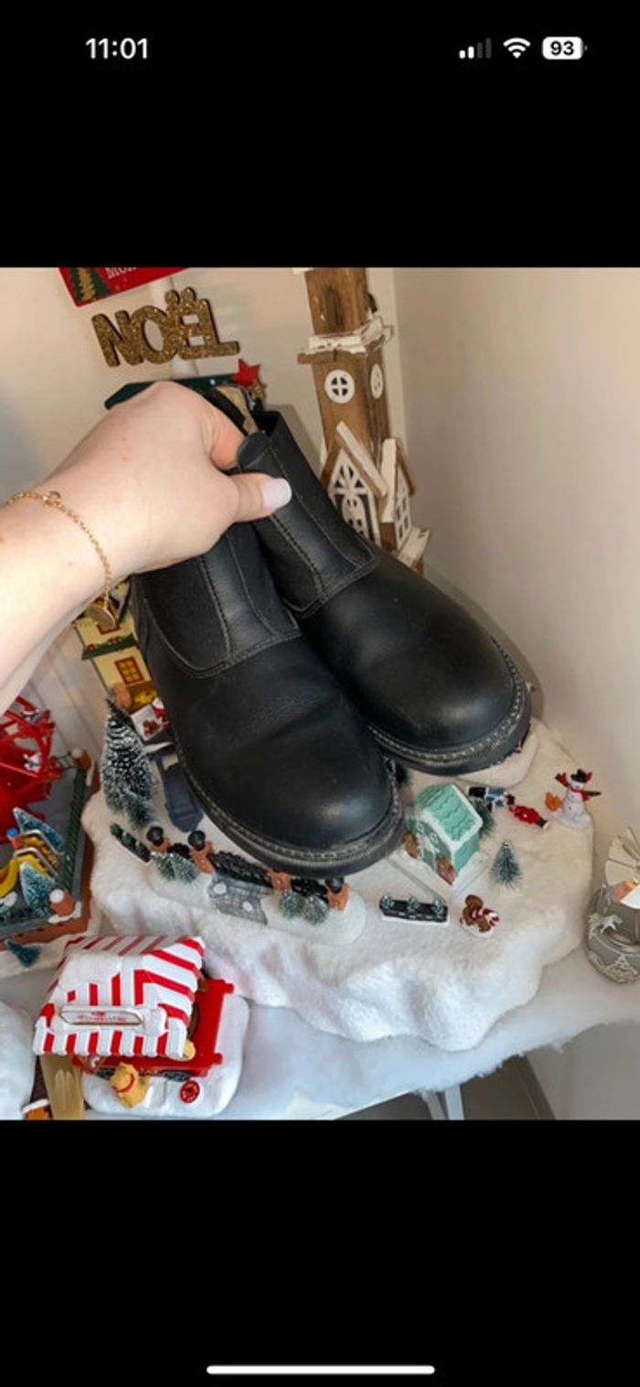 Boots d’équitation fouganza 35 - photo numéro 3