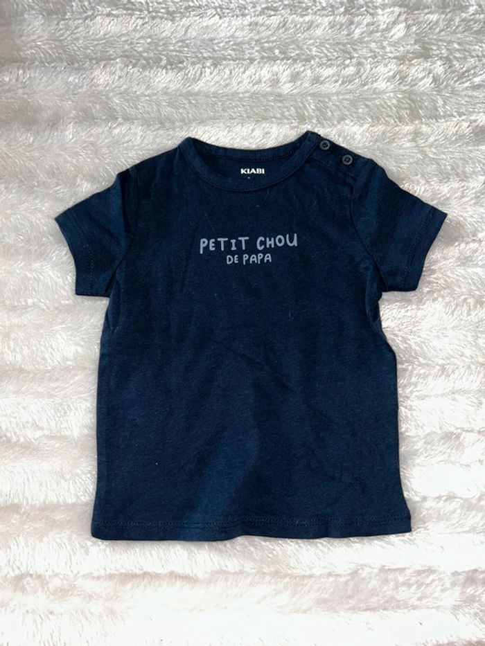 T-shirt bleu marine