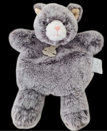 ❤️ B4732 Doudou Marionnette Chat Sweety Mousse Histoire D’ours  Gris