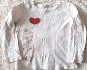 T-shirt manches longues fille 18-24 mois / Benetton