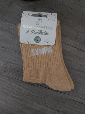 Chaussettes à paillettes Sympa