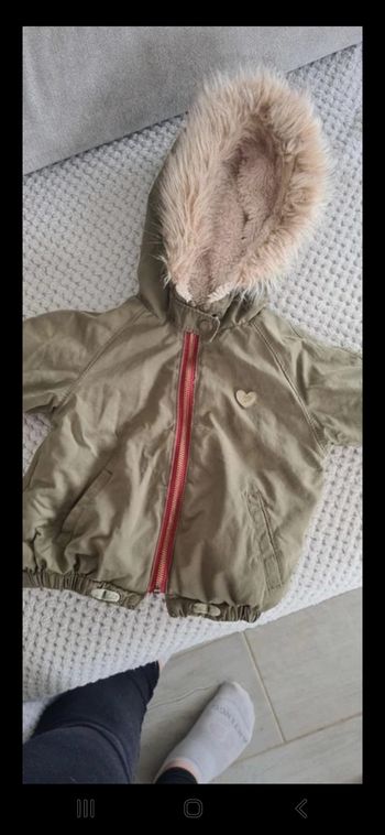 Manteau Zara Baby girl 9-12 mois
