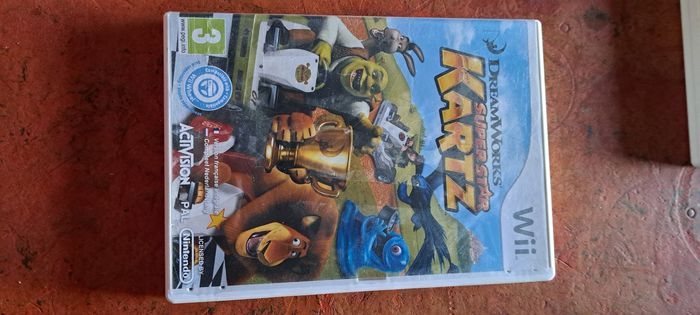 Jeu wii super star kartz