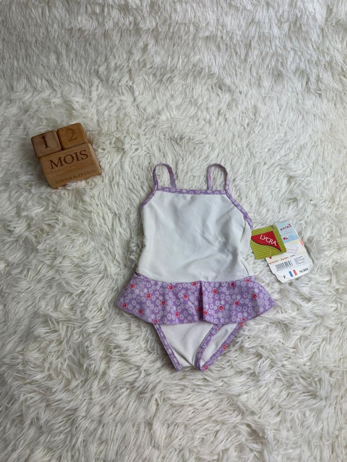 🩱 Maillot de bain fille Du Pareil Au Même – Taille 12 mois