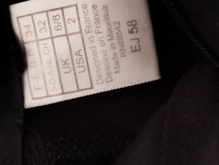 Pantalon en toile noir best of La redoute L - photo numéro 3