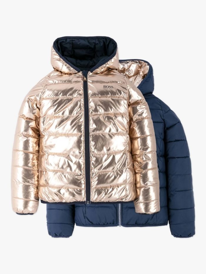 Doudoune reversible neuve Hugo Boss taille 6 ans fille - photo numéro 8