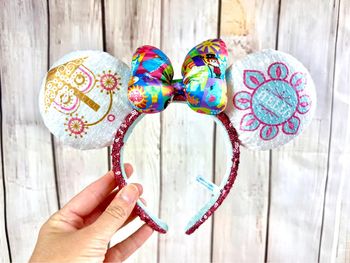 Ears serre-tête oreilles Minnie attraction it’s a small World Tokyo Disneyland import Japon