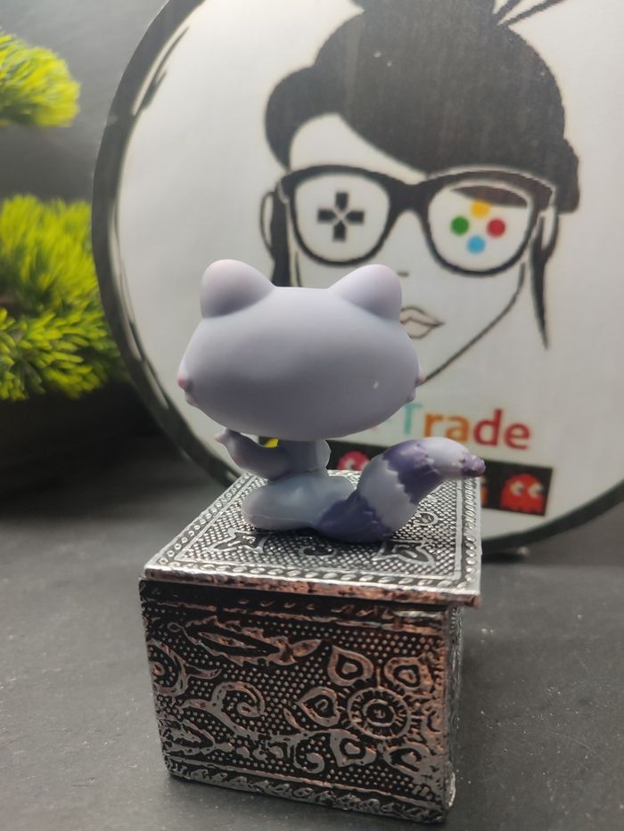 Lps01156 My Littlest Petshop Pet Shop LPS Hasbro Raccoon Raton Laveur 597 - photo numéro 2