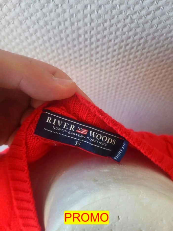 Magnifique pull femme torsadé River woods taille L Ref XXX100 - photo numéro 3