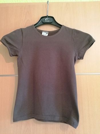 T-shirt DIM chocolat