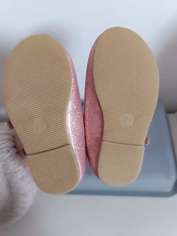 Chaussures ballerines neuves bébé fille - photo numéro 4
