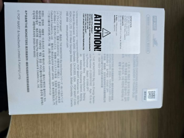 Pop mart Big into energy- labubu original - photo numéro 5