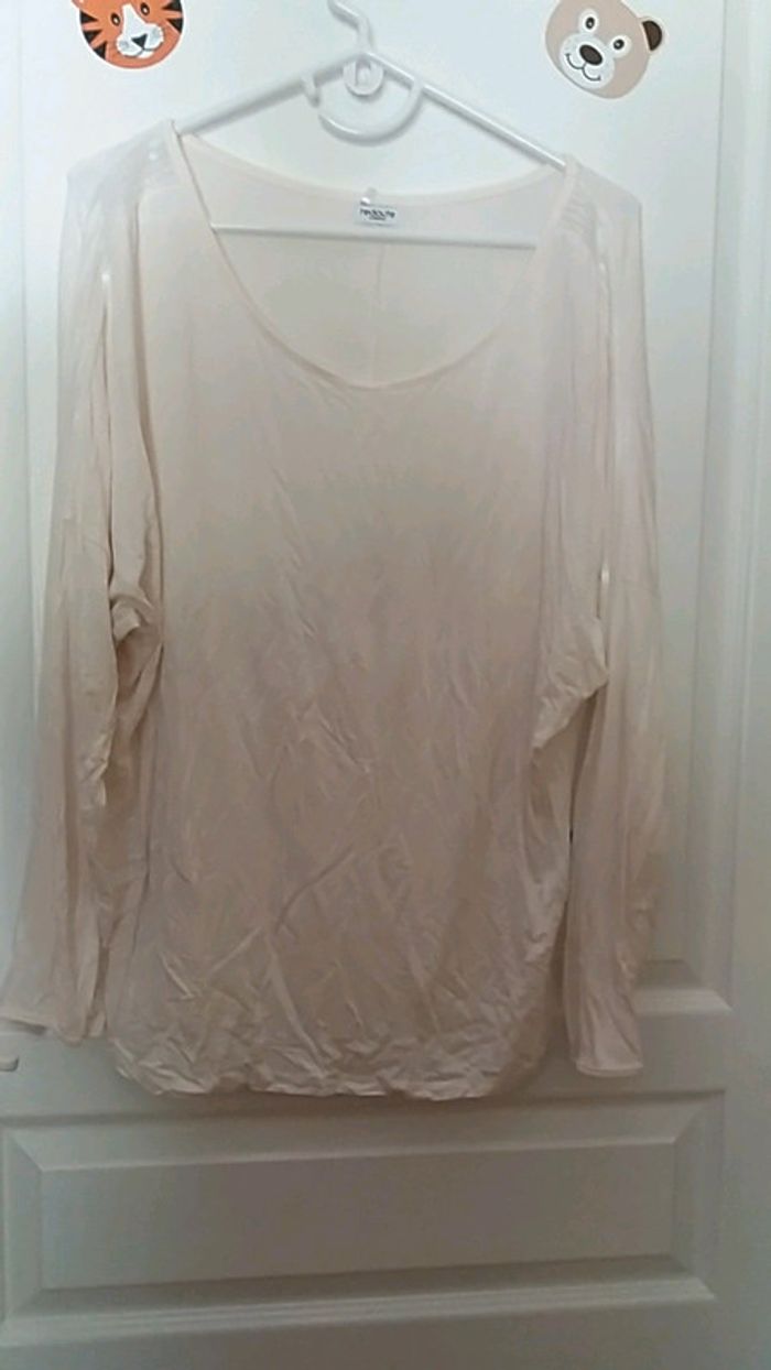pull fin crème