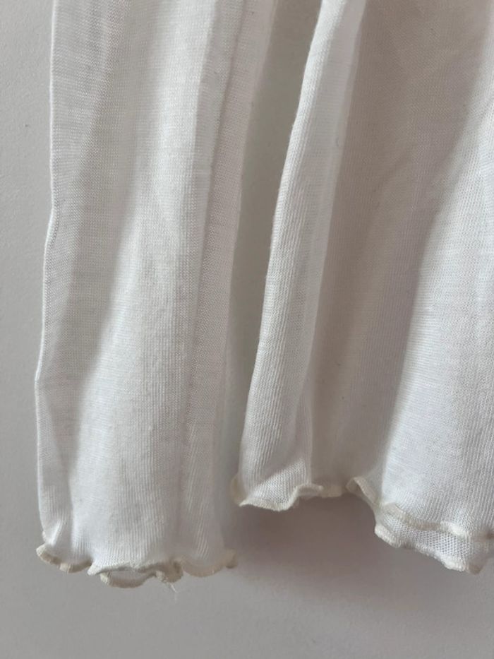 T shirt taille 38 blanc - photo numéro 3